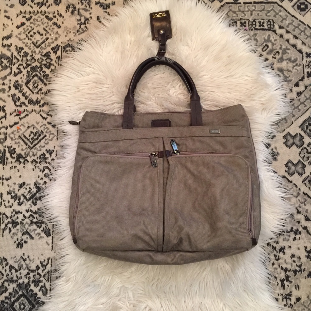 TUMI Taupe Elegant Bag